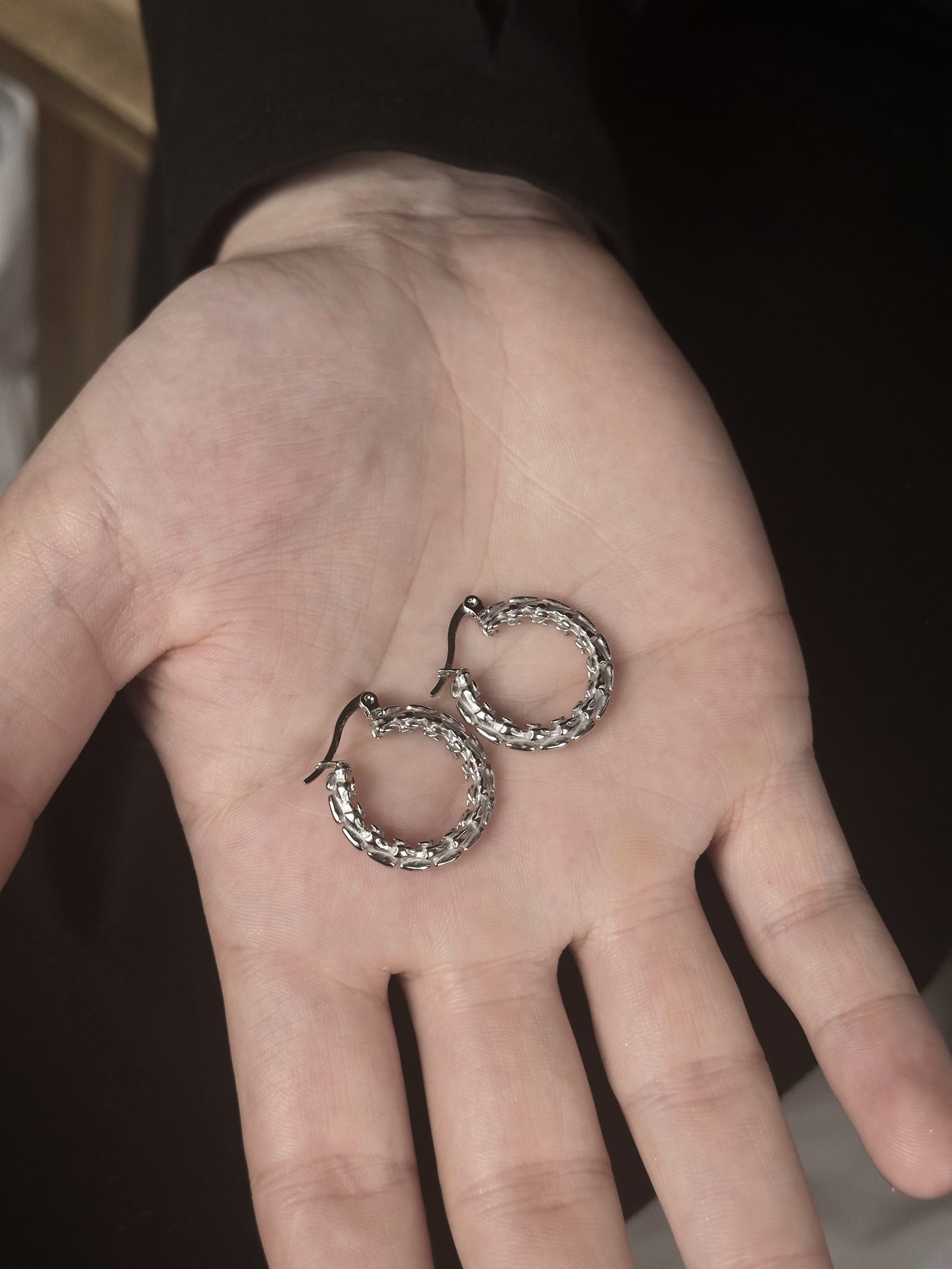 Mini vertebrae hoops