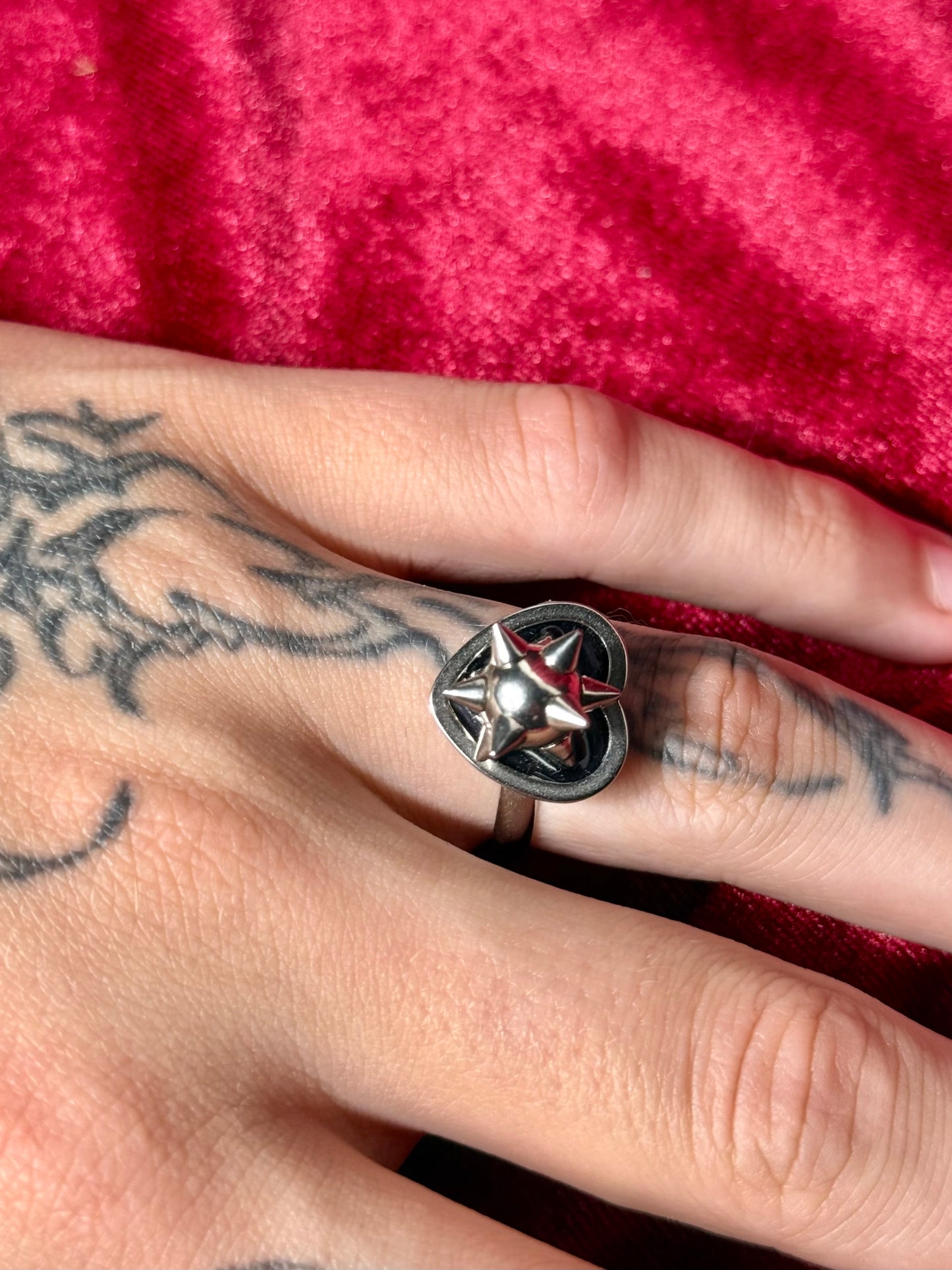 Flail Heart Ring