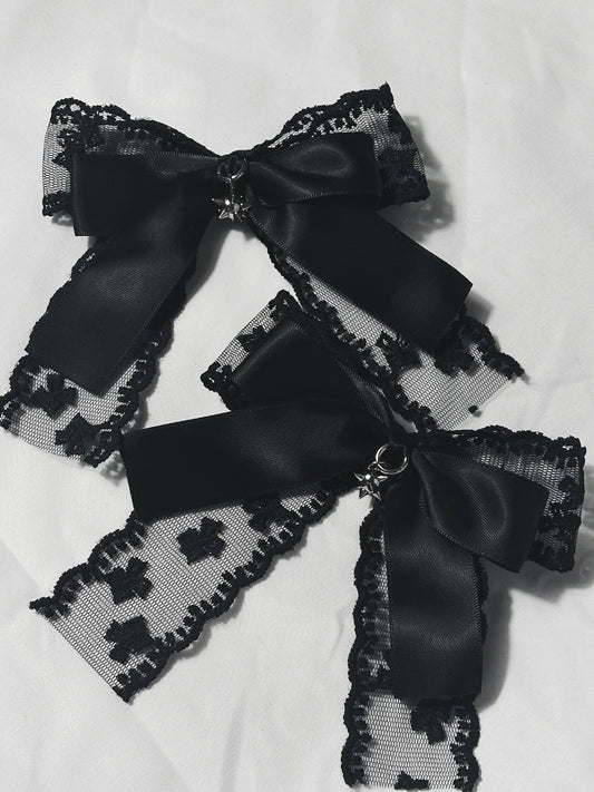 Flail hair bows