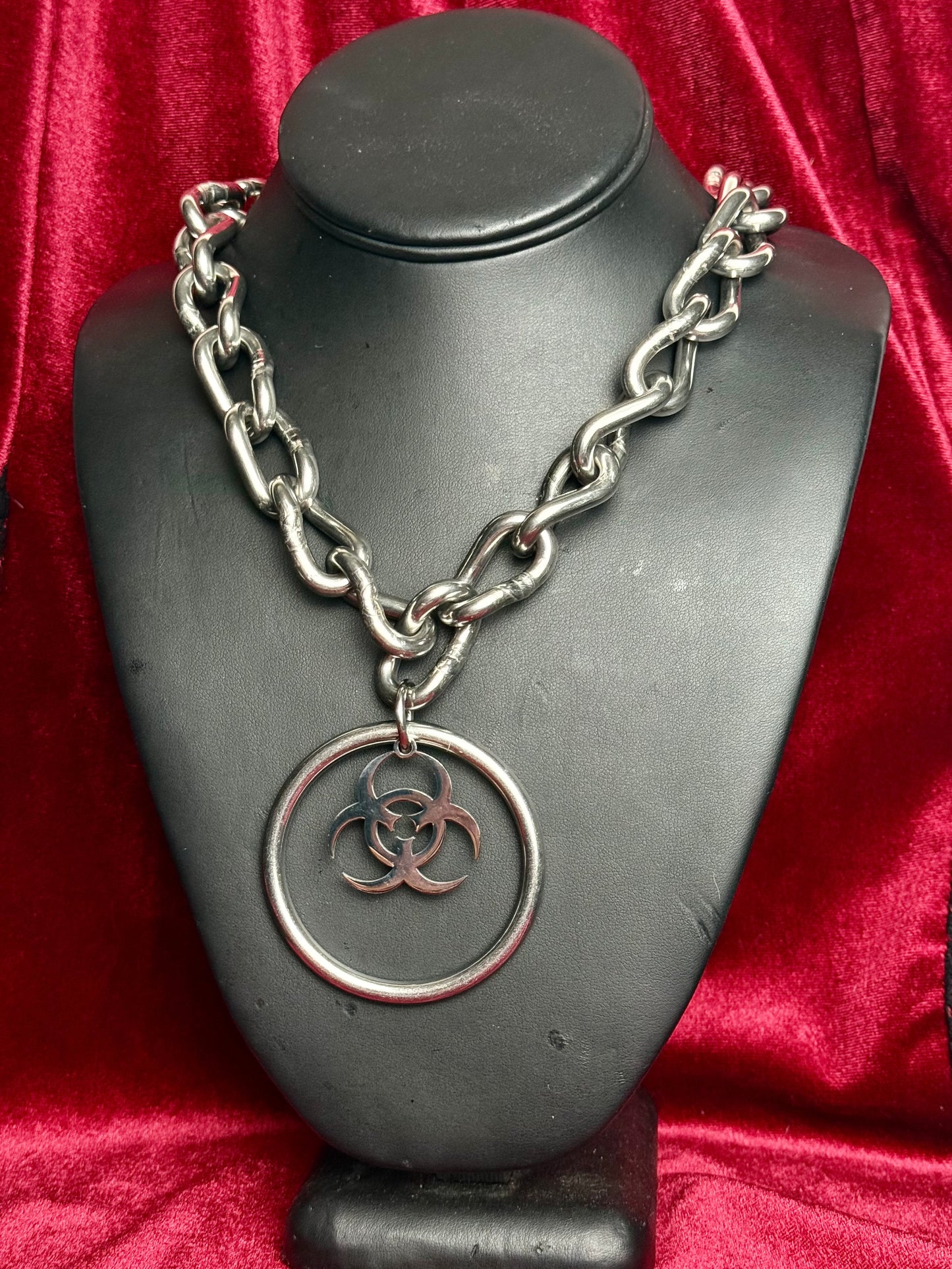 Biohazard necklace