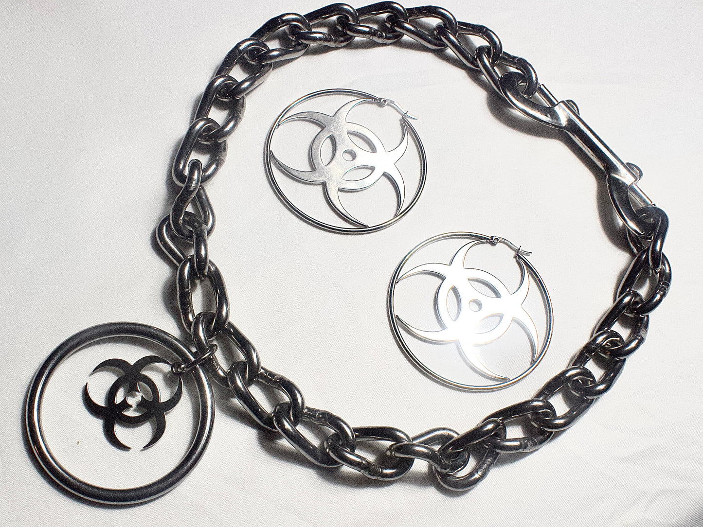 Biohazard necklace