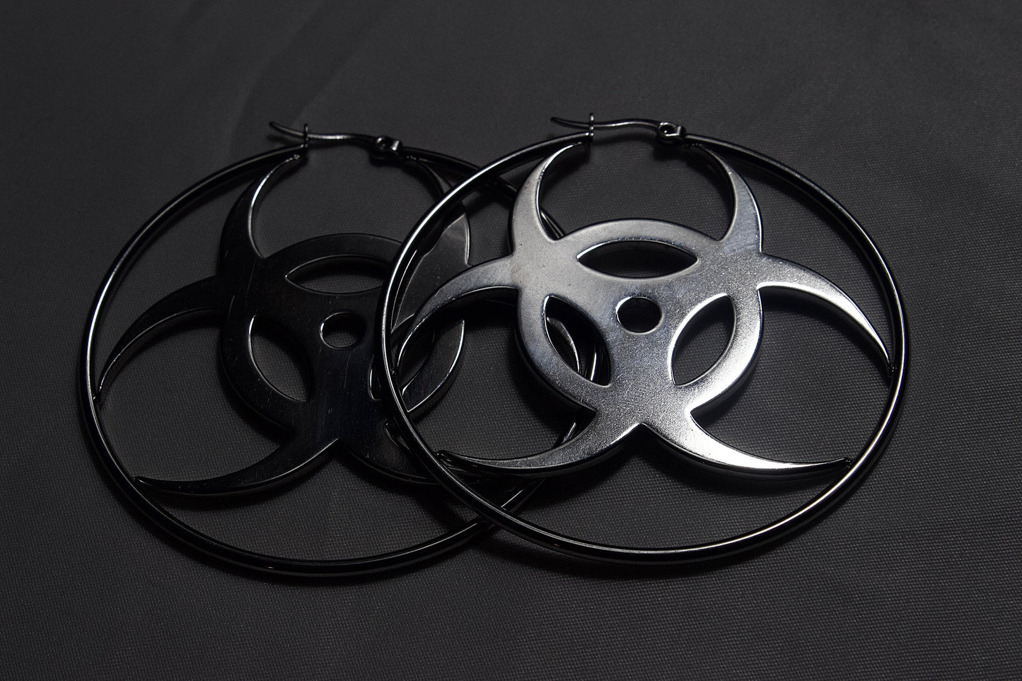 Biohazard hoops
