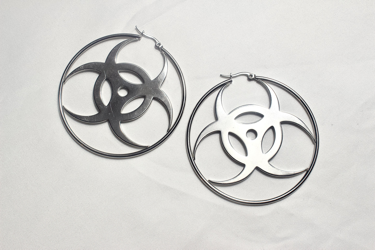 Biohazard hoops