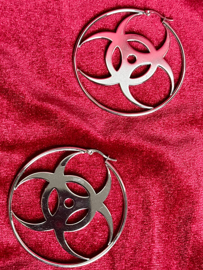 Biohazard hoops