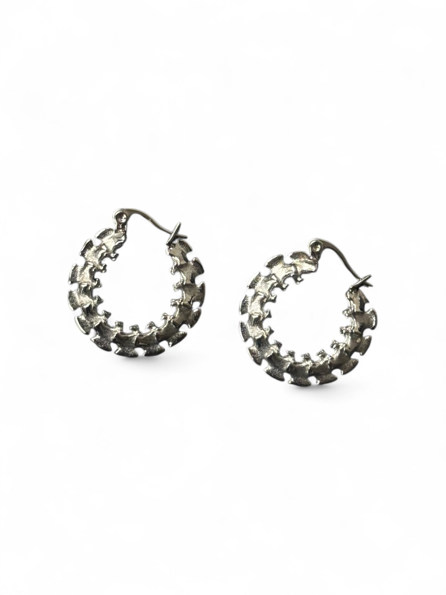 Mini vertebrae hoops