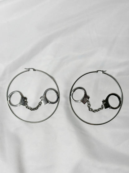 Handcuff hoops