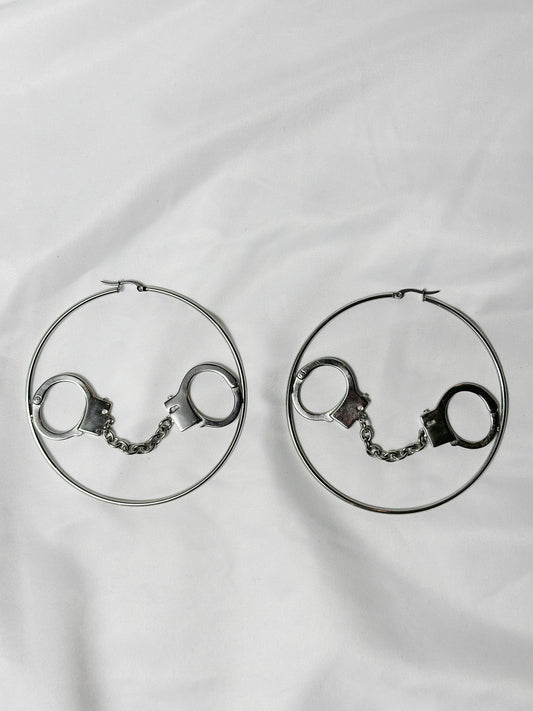 Handcuff hoops