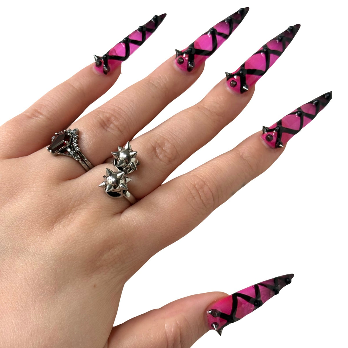 Double flail ring