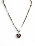 Flail heart necklace