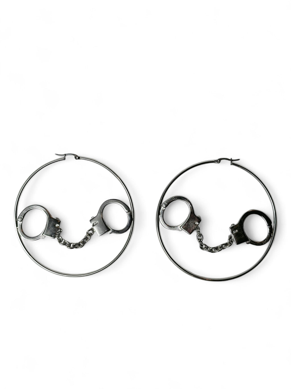 Handcuff hoops