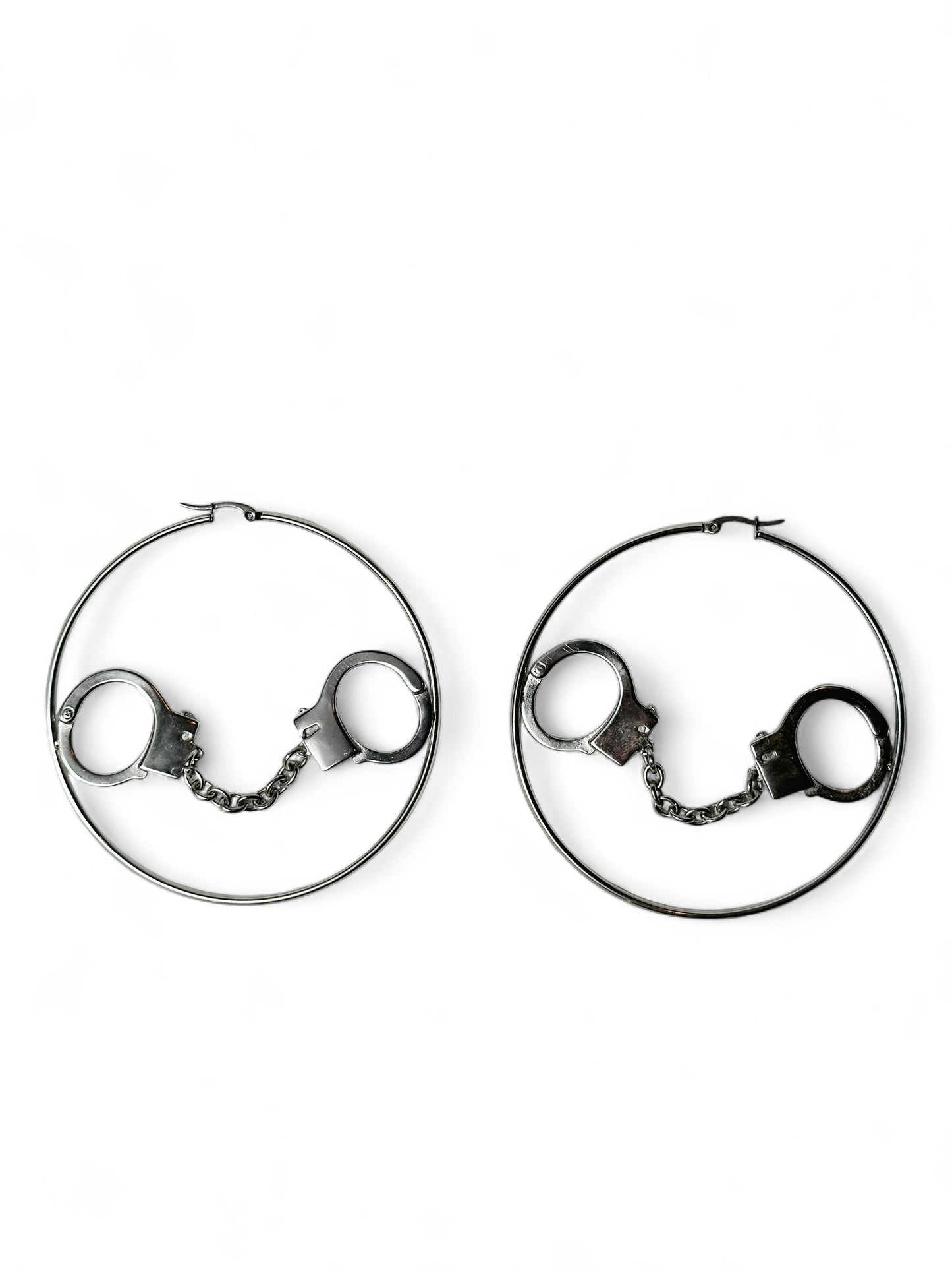 Handcuff hoops