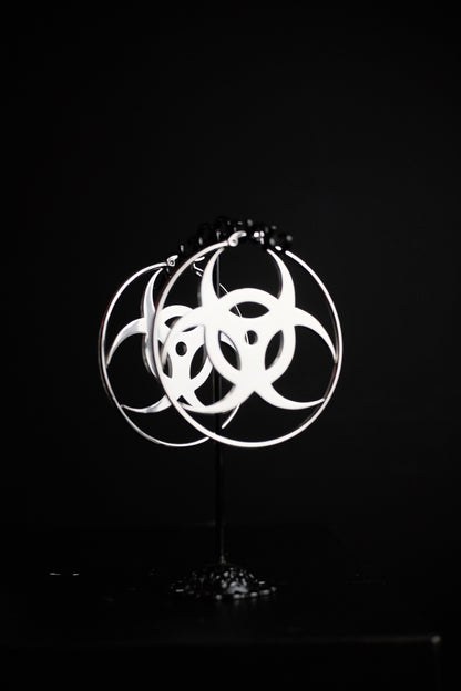 Biohazard hoops