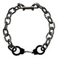 Handcuff Necklace (BLACK)
