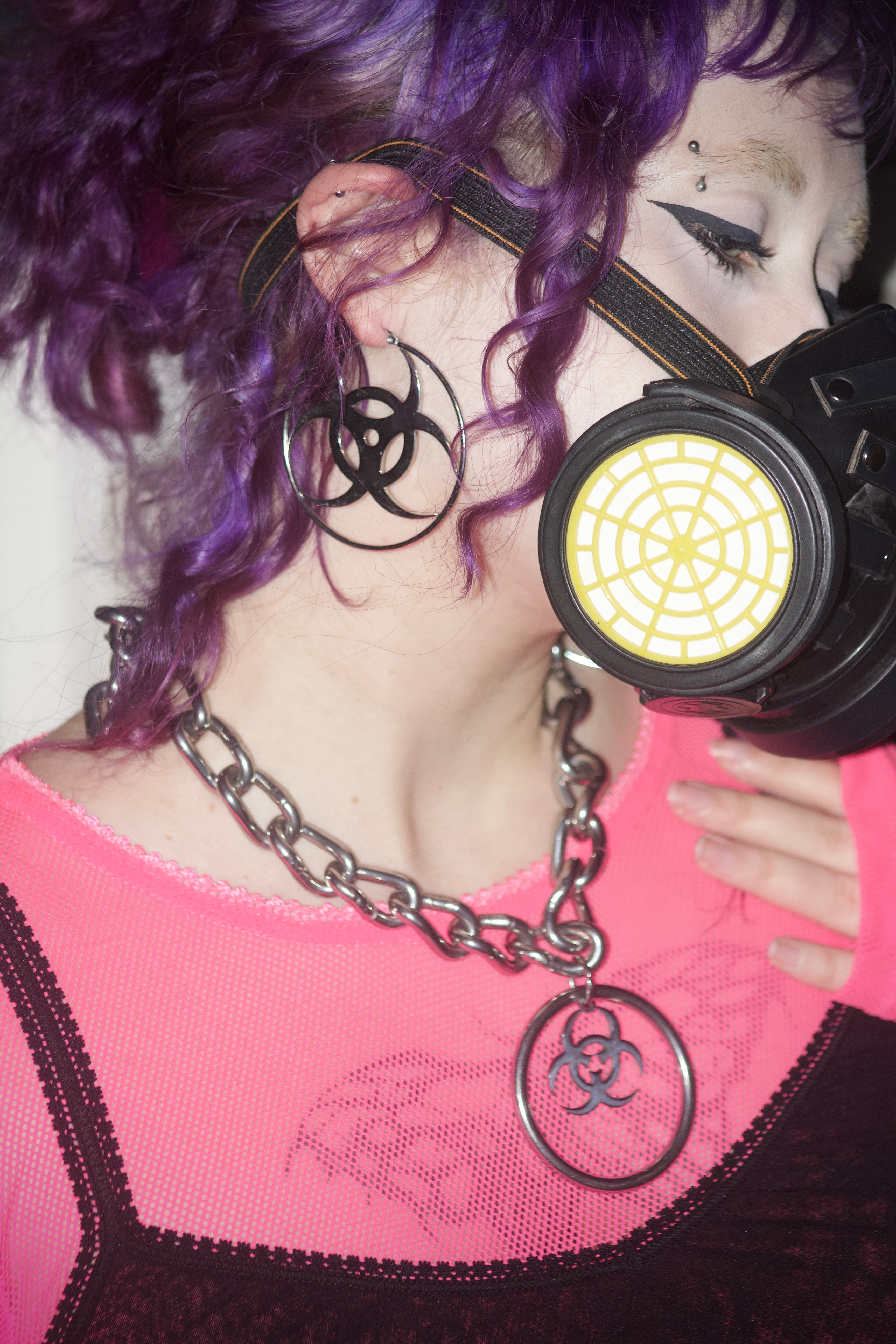 Biohazard hoops