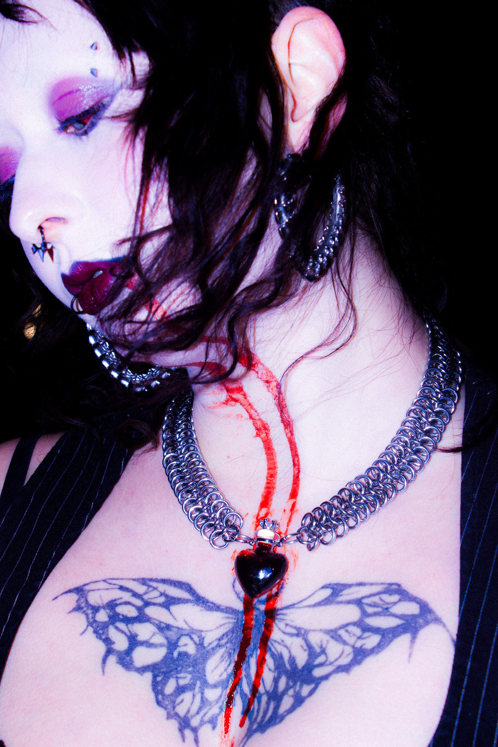 Vertebrae heart hoops